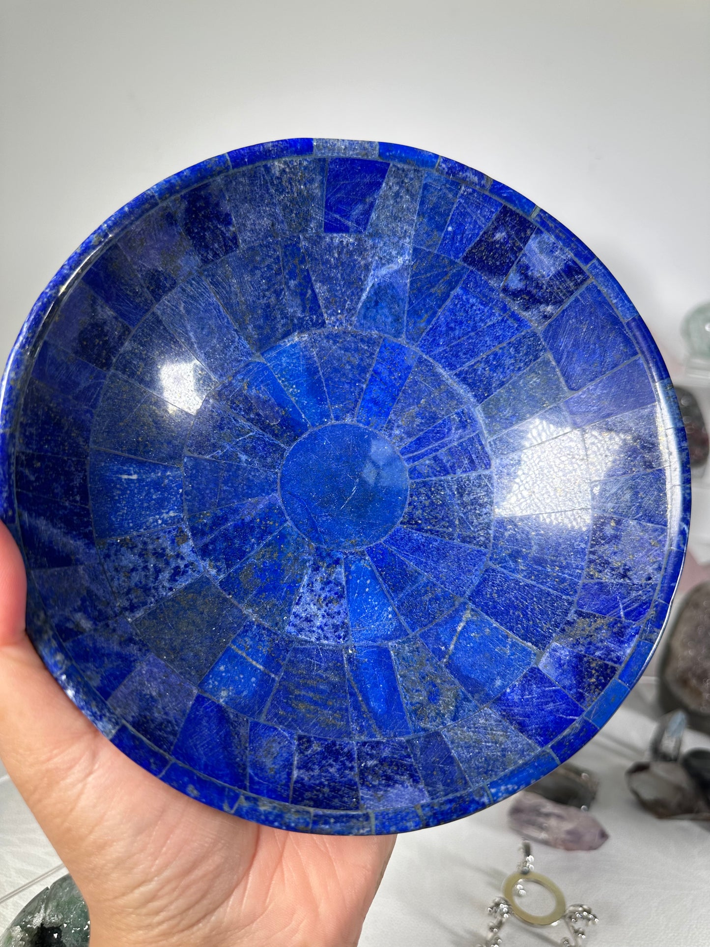 Lapis lazuli bowl