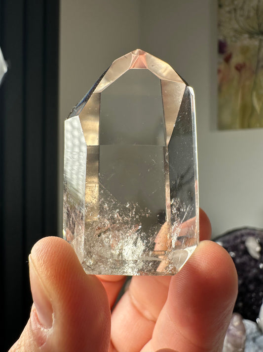 Champagne citrine lemurian