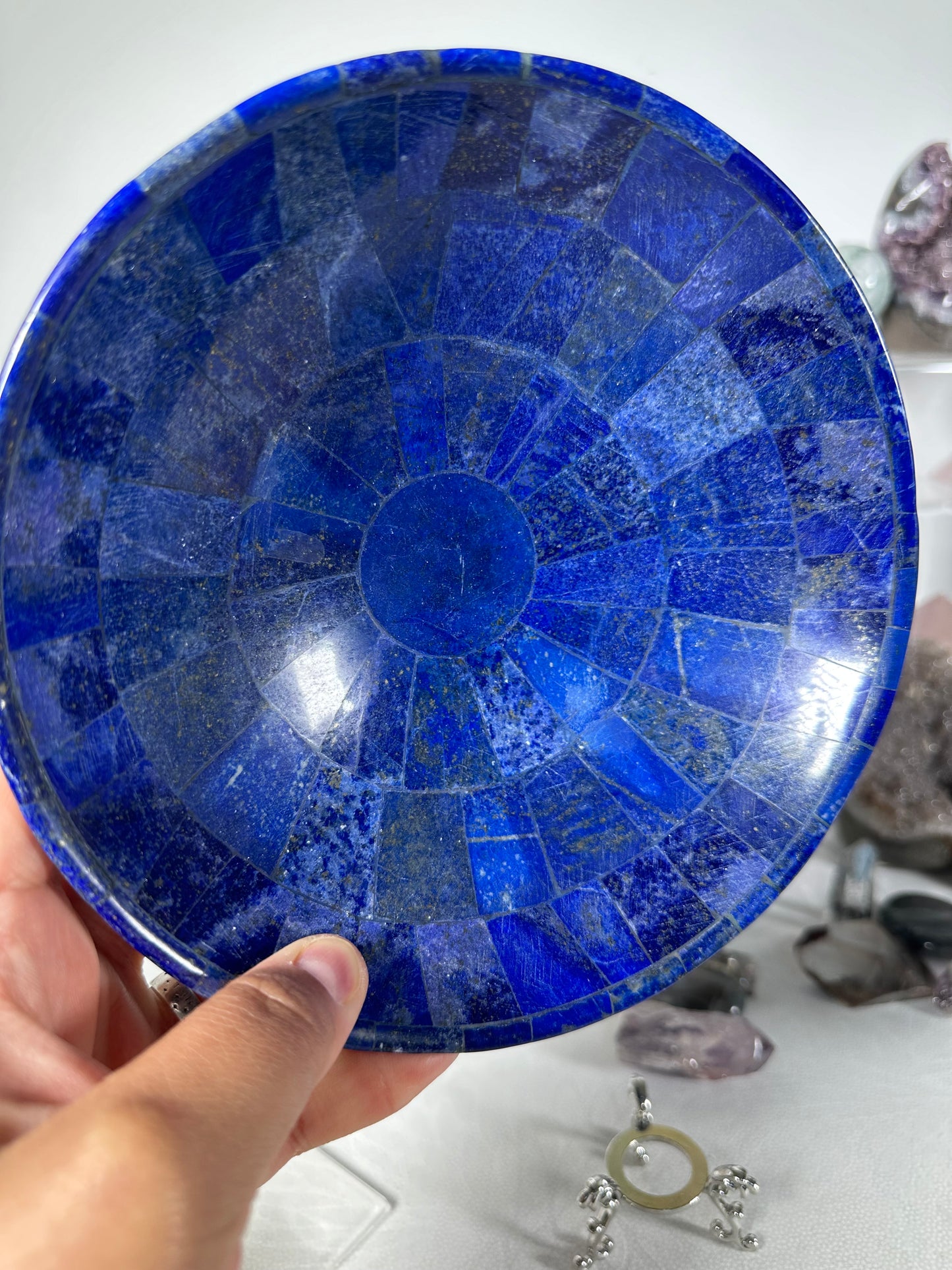 Lapis lazuli bowl