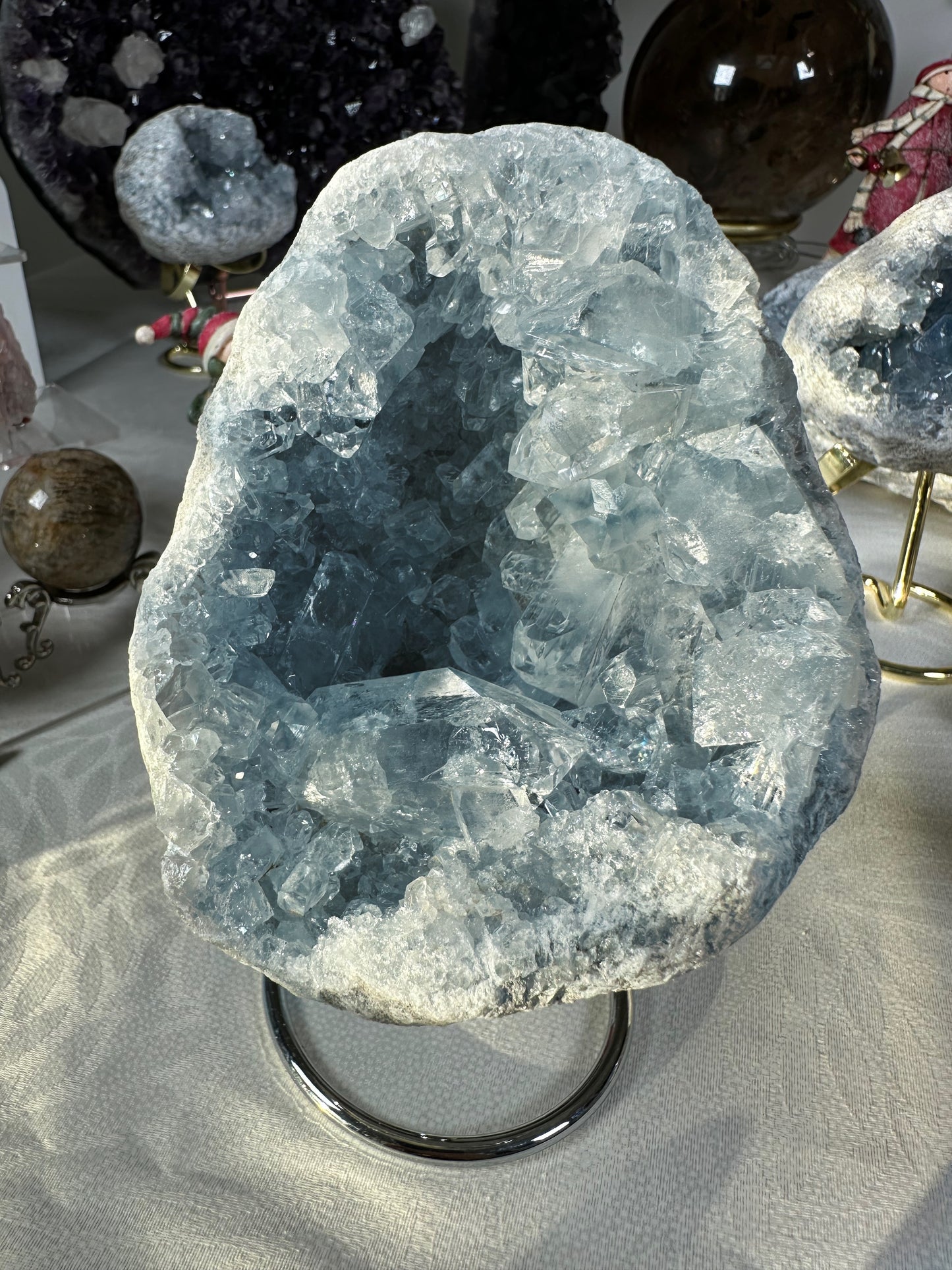 Celestite cluster