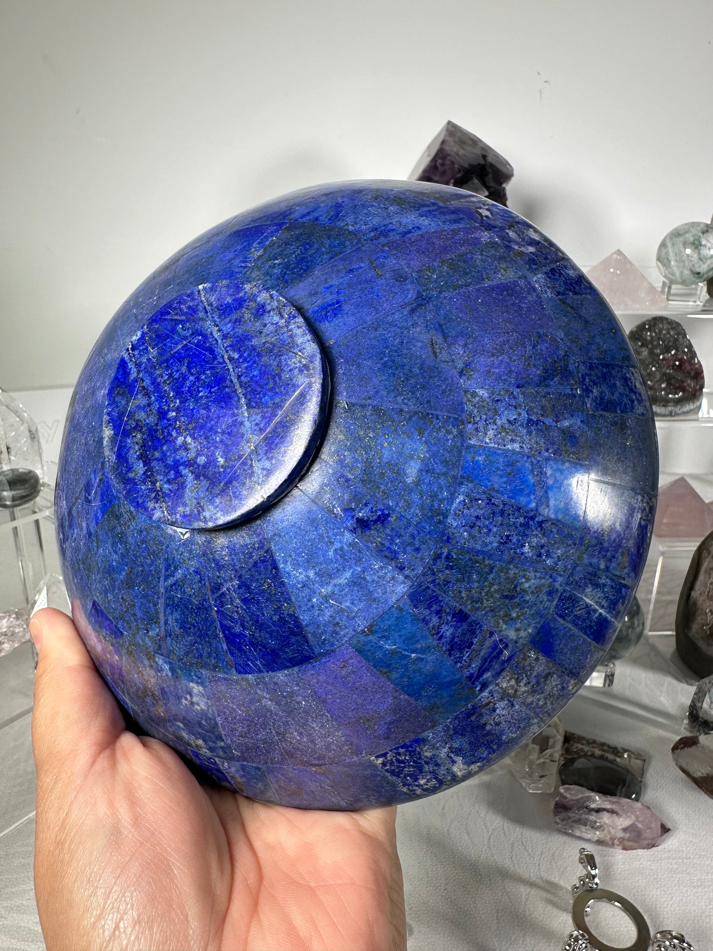 Lapis lazuli bowl