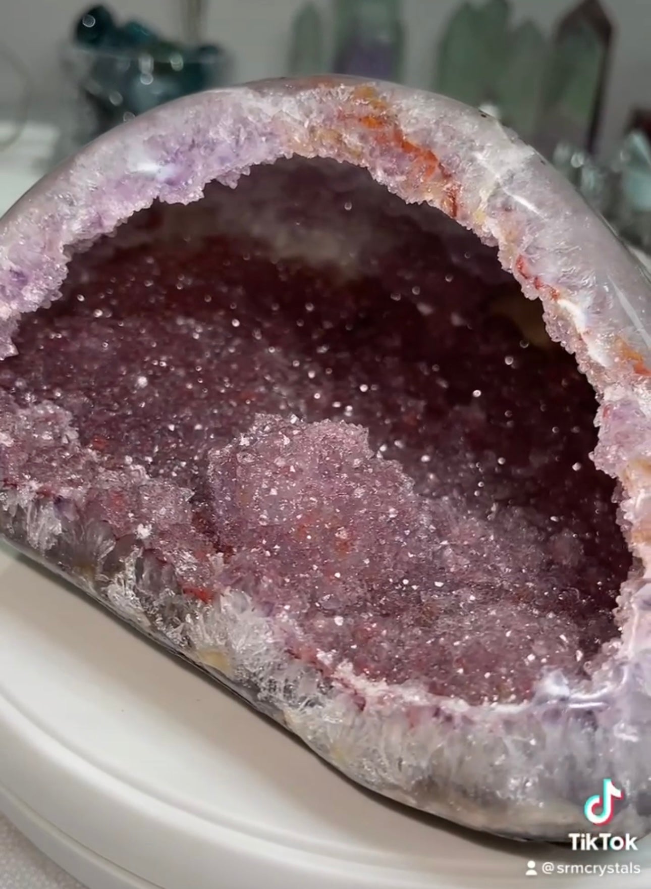 Galaxy amethyst full body geode